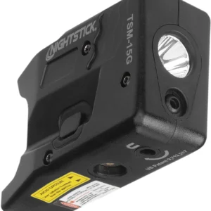 Nightstick TSM15G Light with Green laser for S&W M&P Shield/Shield Plus Black 150 Lumens White LED