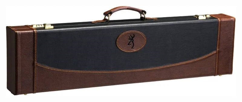 BROWNING LUGGAGE CASE O/U TO - 32" BBL ENCINO II BLACK/BROWN
