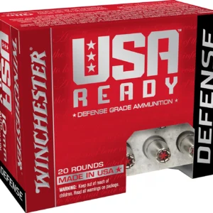 Winchester Ammo RED10HP USA Ready 10mmAuto 170gr Hex Vent Hollow Point 20 Per Box/10 Case
