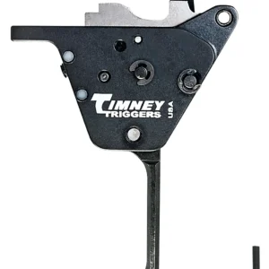 Timney Triggers CZ457ST Replacement Trigger  Straight Trigger with .10-2 lbs Draw Weight & Black Oxide Finish for CZ 457