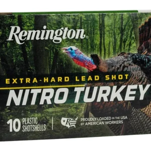Remington Ammunition 26688 Nitro Turkey 12Gauge 2.75" 1 1/2oz 5Shot 10 Per Box/10 Case
