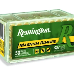 Remington Ammunition 20025 Magnum Rimfire 17HMR 20gr Jacketed Soft Point 50 Per Box/40 Case