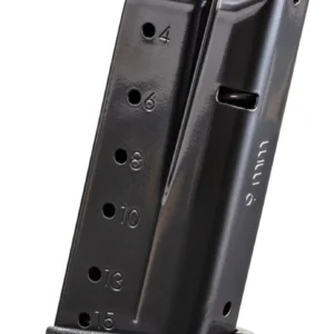Smith & Wesson 3015890 M&P9 15rd 9mmLuger Fits M&P Shield+/Equalizer Black