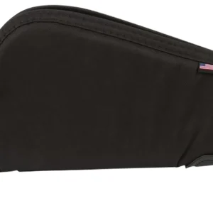 Allen 7411 Locking Handgun Case Black Endura, YKK Zippers & Foam Padding Includes 2 Keys 11" L