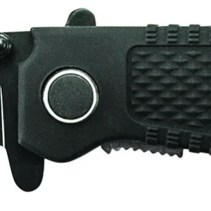 Smith & Wesson Knives CKTACBSCP Special Tactical 3.50" Folding Part Serrated Stainless Steel Blade 4.60" Black