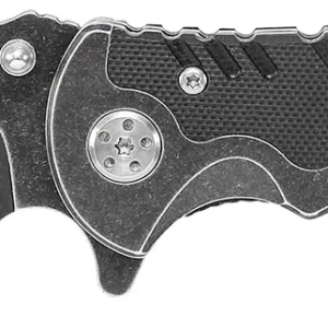 Smith & Wesson Knives SWBG10SCP Border Guard 3.50" Folding Part Serrated Stainless Steel Blade 4.80" Aluminum/G10 Handle Includes Pocket Clip