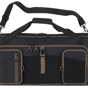 Allen 123-50 Tower Double Rifle Case 50" Rifle Case Black/Gold Endura 2