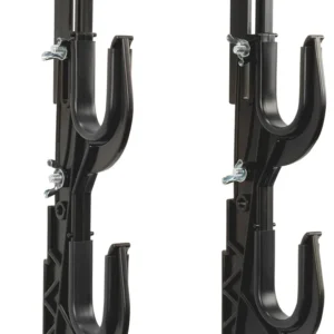 Allen 17450 Gun/Accessory Rack Black Plastic Holds 2