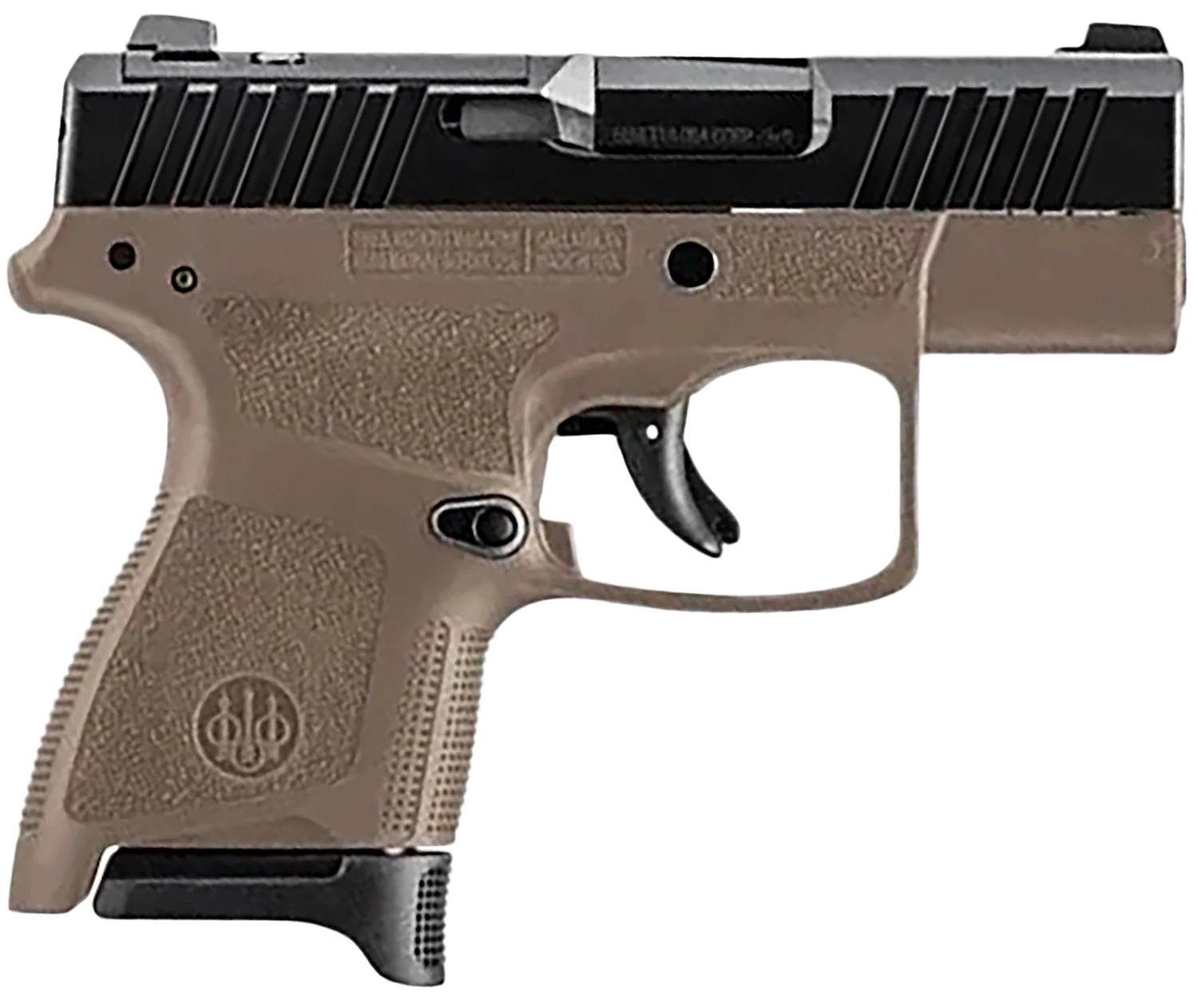 Beretta USA JAXN9258A1 APX A1 Carry Micro-Compact Frame 9mm Luger 8+1 3" Blued Steel Barrel, Black Serrated Steel Slide, Flat Dark Earth Polymer Frame, Polymer Grip