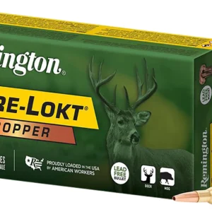 Remington Ammunition R27855 Core-Lokt Copper 270Win 130gr Copper Hollow Point 20 Per Box/10 Case