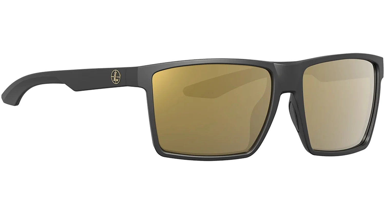 Leupold 184363 Performance Wear Desoto Bronze Mirror Lens Polycarbonate Matte Black Frame
