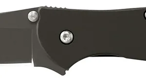 Kershaw 1660CKT Leek 3" Folding Modified Drop Point Plain Black DLC 14C28N Steel Blade Black DLC 410 Stainless Steel Handle Includes Pocket Clip