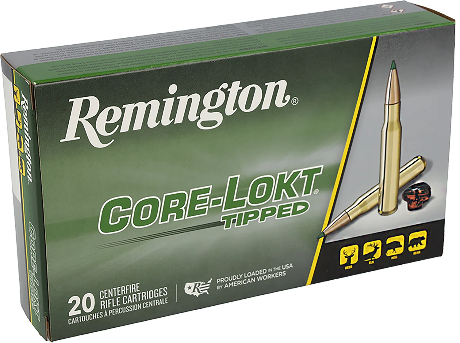 Remington Ammunition R20043 6.5PRC 140gr Core-Lokt Tipped 20 Per Box/10 Case