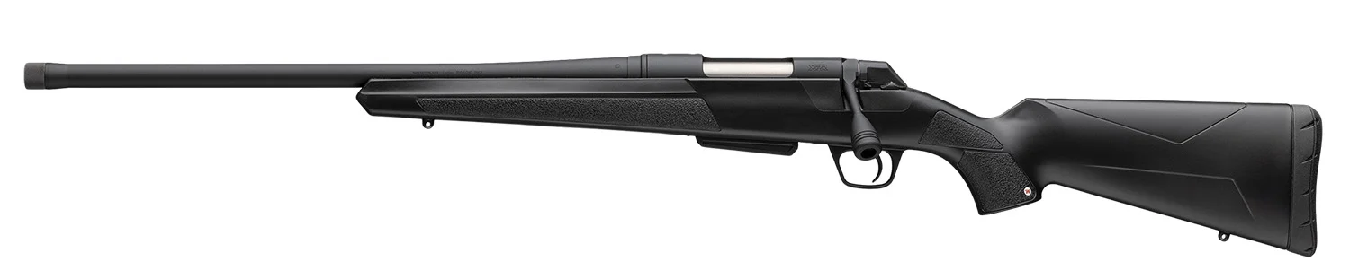 Winchester Repeating Arms 535783208 XPR SR Full Size 223 Rem 5+1 20" Black Perma-Cote Threaded Sporter Barrel & Drilled & Tapped Steel Receiver, Fixed Matte Black Synthetic Stock, Left Hand