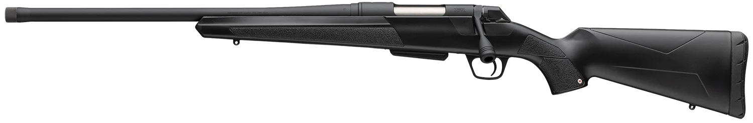Winchester Repeating Arms 535783212 XPR SR Full Size 243 Win 3+1 20" Black Perma-Cote Threaded Sporter Barrel & Drilled & Tapped Steel Receiver, Fixed Matte Black Synthetic Stock, Left Hand