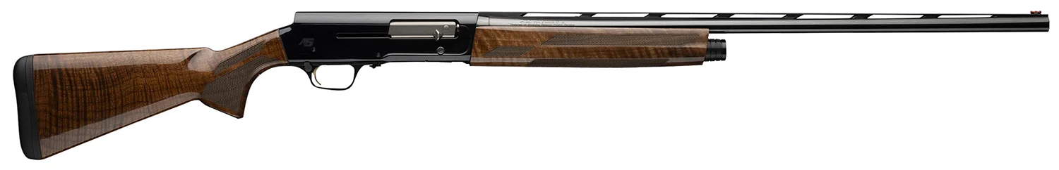 Browning 0118006004 A5 Hunter 20 Gauge Semi-Auto 3" 4, 2 3/4" Shells 28" High Gloss Blued Vent Rib Barrel, Gloss Black Anodized Aluminum Receiver, Adjustable LOP & Shim Gloss Turkish Walnut Wood Stock