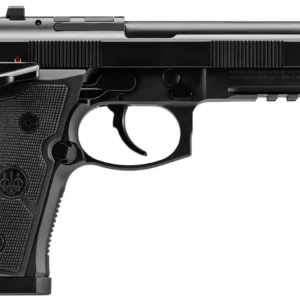 Beretta USA J92XFMSDA15 92GTS 9mm Luger 15+1 4.70" Black Inox Steel Barrel, Black Cerakote Optic Ready/Serrated Steel Slide + Aluminum Frame w/Beavertail & Picatinny Rail, Ambidextrous