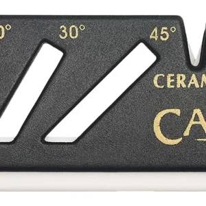 Camillus 19224 Glide Sharpener Carbide/Ceramic Sharpener Black