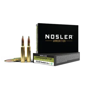Nosler 40015 6.5x55Swedish 120gr Expansion Tip 20 Per Box/10 Case