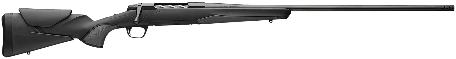 Browning 036031282 X-Bolt 2 Micro Full Size 6.5 Creedmoor 4+1 20" Matte Blued Threaded Sporter Barrel, Matte Blued Drilled & Tapped Steel Receiver, Adjustable Vari-Tech Black Synthetic Stock
