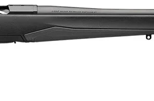 Browning 036031218 X-Bolt 2 Micro Full Size 308 Win 4+1 20" Matte Blued Threaded Sporter Barrel, Matte Blued Drilled & Tapped Steel Receiver, Adjustable Vari-Tech Black Synthetic Stock