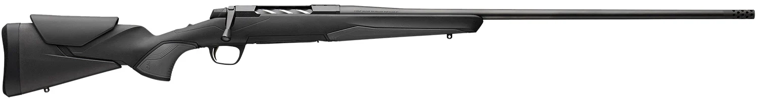 Browning 036031218 X-Bolt 2 Micro Full Size 308 Win 4+1 20" Matte Blued Threaded Sporter Barrel, Matte Blued Drilled & Tapped Steel Receiver, Adjustable Vari-Tech Black Synthetic Stock