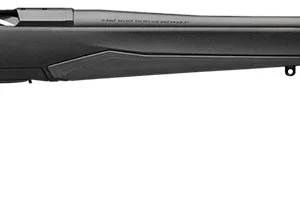 Browning 036031294 X-Bolt 2 Micro Full Size 6.5 PRC 3+1 22" Matte Blued Threaded Sporter Barrel, Matte Blued Drilled & Tapped Steel Receiver, Adjustable Vari-Tech Black Synthetic Stock