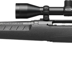 Savage Arms 32036 Axis XP Combo Compact 400 Legend 4+1 20" Matte Black Heavy Sporter Barrel, Drilled & Tapped Carbon Steel Receiver, Fixed Matte Black Synthetic Stock, 3-9x40mm Duplex Left Hand