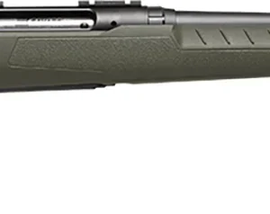 Savage Arms 32041 Axis 2 7mm-08 Rem 4+1 22" Matte Black Sporter Barrel, Matte Black Drilled & Tapped Steel Receiver, Fixed Green Synthetic Stock, Right Hand