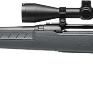 Savage Arms 32210 Axis 2 XP Combo 350 Legend 4+1 18" Black Sporter Barrel, Black Drilled & Tapped Steel Receiver, Fixed Gray Synthetic Stock, Left Hand, Boresighted 3-9x40