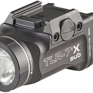 Streamlight 69407 TLR-7 X Sub USB Black Anodized 500 Lumens White LED S&W M&P M2.0 Subcompact/Beretta Px4 Storm