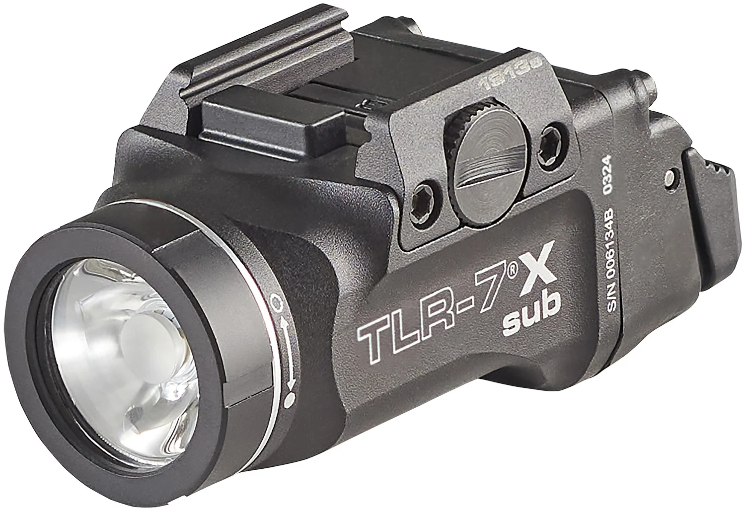 Streamlight 69407 TLR-7 X Sub USB Black Anodized 500 Lumens White LED S&W M&P M2.0 Subcompact/Beretta Px4 Storm