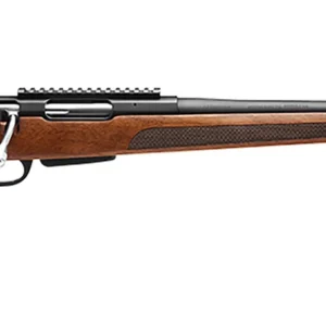 Stevens 19059 334 Bolt Action 270 Win 3+1 20" Matte Black Heavy Sporter Barrel, Matte Black Picatinny Rail Carbon Steel Receiver, Fixed Turkish Walnut Stock, Ambidextrous
