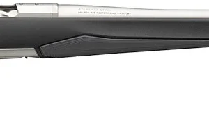 Browning 036008218 X-Bolt 2 Hunter Full Size 308 Win 4+1 22" Stainless Steel Threaded Barrel, Drilled & Tapped Stainless Steel Receiver, Adj Vari-Tech Black Composite Stock w/Adjustable Comb & LOP
