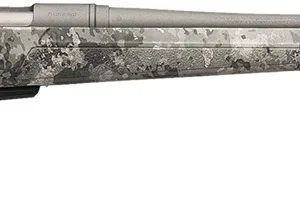 Winchester Repeating Arms 535800294 XPR Extreme 6.5 PRC 3+1 24" Tungsten Cerakote Fluted Threaded Barrel & Drilled & Tapped Steel Receiver, Fixed TrueTimber VSX Synthetic Stock