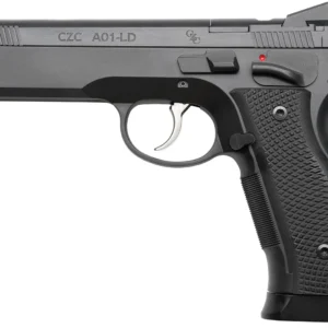 Cz Custom Shop 96336 A01-LD 9mm Luger 19+1 5" Match Grade Bull Barrel, Black Optic Cut/Serrated Steel Slide, Black Polycoat Steel Frame w/Beavertail, Black G10 Grip, Long Dustcover