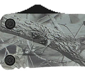CobraTec Knives MWDFS3DNS FS-3 Medium 3" OTF Drop Point Plain D2 Steel Blade, 4.50" Woodland Camo Aluminum Alloy Handle