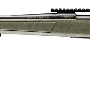 CVA CR3983GLH Cascade XT 308 Win 4+1  22" Graphite Black Cerakote Fluted Threaded Barrel, Graphite Black Cerakote Picatinny Rail, Fixed OD Green w/Black Webbing Synthetic Stock, Left Hand