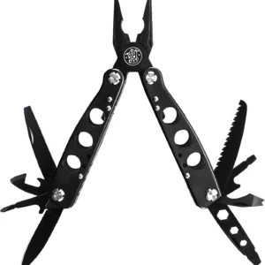 Smith & Wesson Knives SWMT1CP Multi-Tool Black 6.50" Long Includes Case