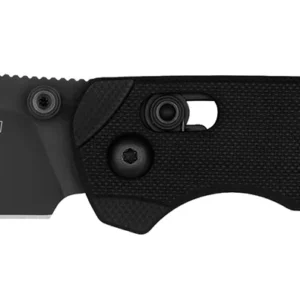Kershaw 6106BLK Bel Air 3.05" Folding Clip Point Plain Black PVD CPM MagnaCut Steel Blade, Black Textured G10 Handle