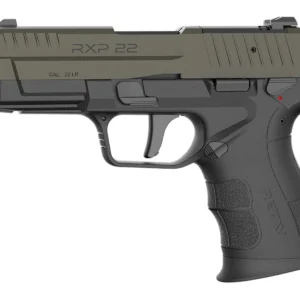 Retay USA RXP22BLKODSL13TH RXP 22 LR 13+1 4" Threaded Barrel, OD Green Cerakote Optic Ready/Serrated Slide, Black Cerakote Polymer Frame w/Accessory Rail, RMR/RMSc Footprint