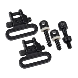 Allen 14420 Magnum Swivel Set Black 1" Bolt Action Rifles