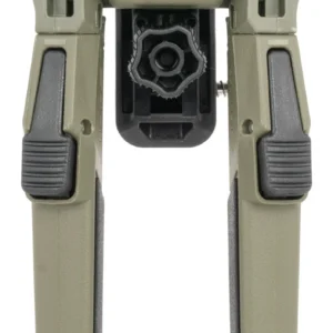 Savage Arms 56451 Sling Swivel Bipod  7.20"-10" High Green Polymer