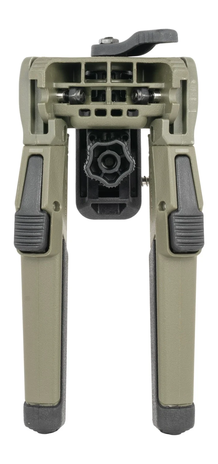 Savage Arms 56451 Sling Swivel Bipod 7.20"-10" High Green Polymer