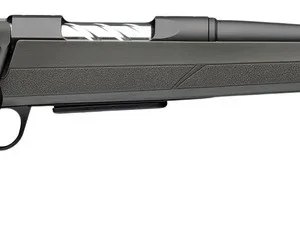Browning 035845218 AB3 Pro SPR Full Size 308 Win 4+1 18" Matte Blued Spiral Fluted Threaded Barrel, Matte Blued Drilled & Tapped Receiver, Gray/Green Fixed Synthetic Stock