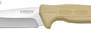 CAMILLUS ROTO GUT HOOK KNIFE - 4" SS BLADE W/ SHEATH