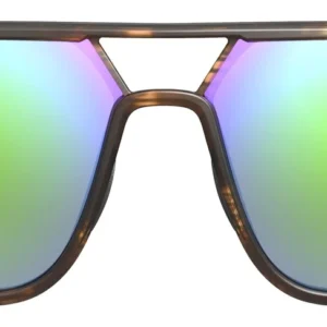 LEU 186747 BRIDGER    MATTE TORTOISE  EMERL MIRROR