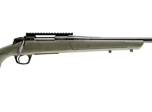 CVA CR3980G Cascade XT 22 Creedmoor 4+1 Graphite Black Cerakote Fluted Threaded Barrel, Graphite Black Cerakote Receiver w/Picatinny Rail, OD Green w/Black Webbing Adjustable Synthetic Stock