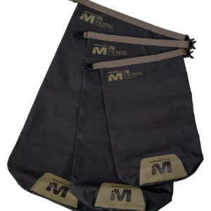 MUDDY MUD-WDB-SET-BLK WTRPROOF DRY BAG SET