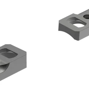 Leupold 60760 Dual Dovetail Base Set Matte Black Kimber 8400